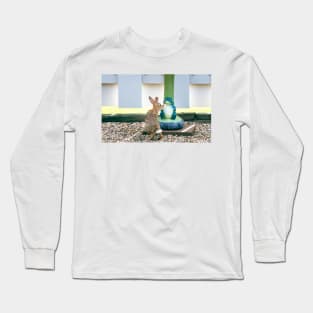 Some Bunny Loves Flowers by Debra Martz Long Sleeve T-Shirt